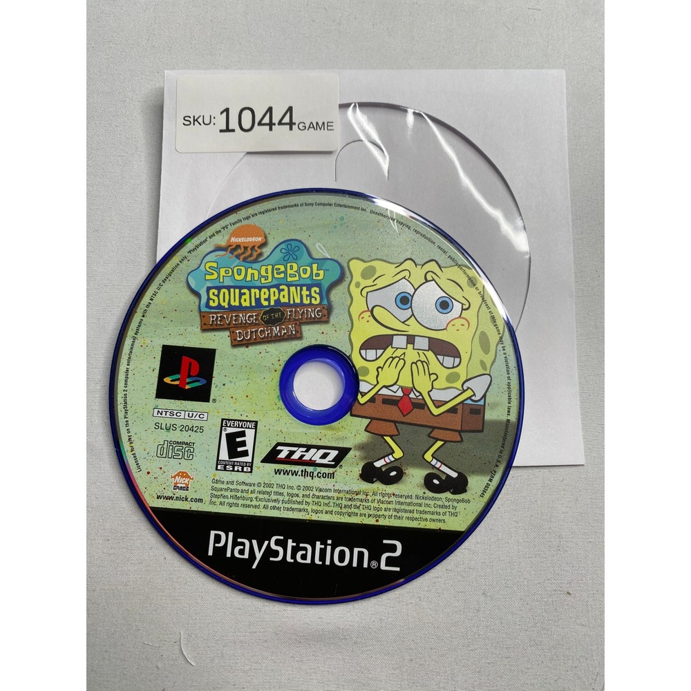 SpongeBob SquarePants Revenge of the Flying Dutchman PS2